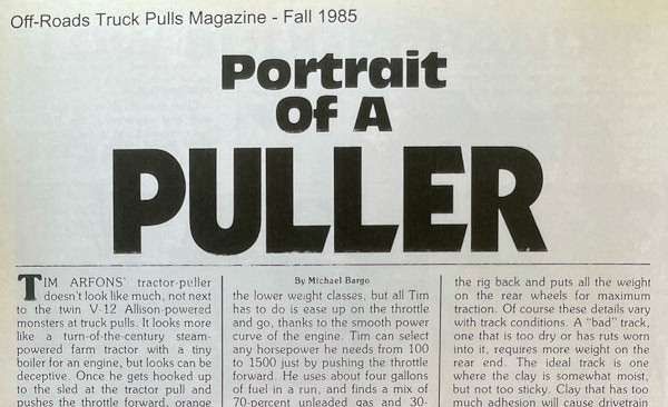 Portrait of a Puller Article 